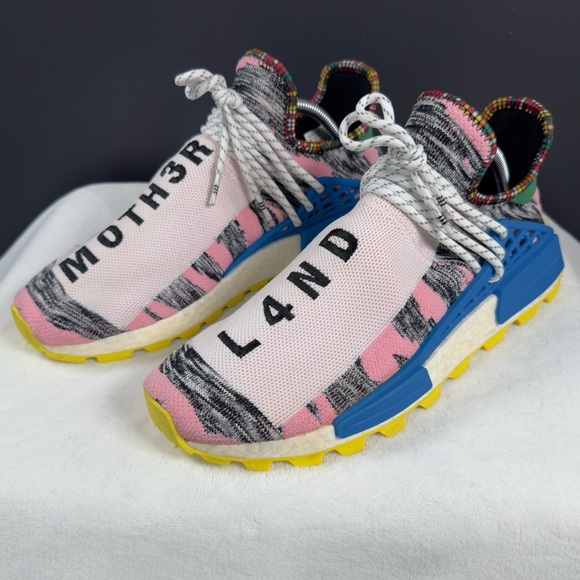 Adidas Pharrell NMD Human Race Trail ‘Solar Pack’ - Size 11 - Picture 2 of 14